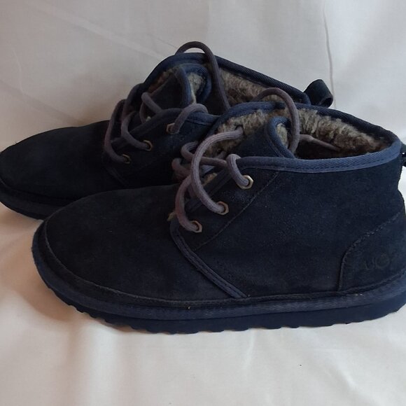 UGG Royal Blue Booties Size 7 (wide) - Picture 2 of 7